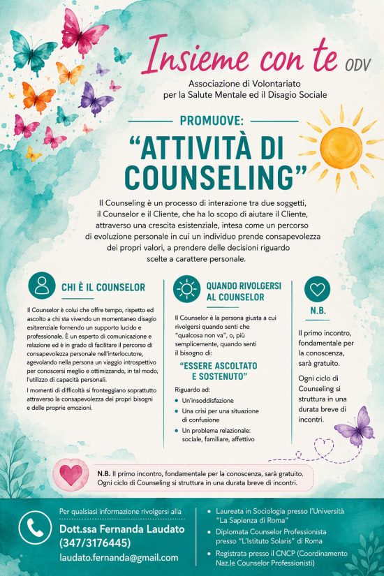 locandina counseling